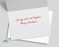Nature Aesthetic Christmas Card Sets -  Red Cardinal in the Snow