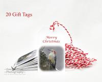 Handmade Snow Scene Christmas Gift Tags  