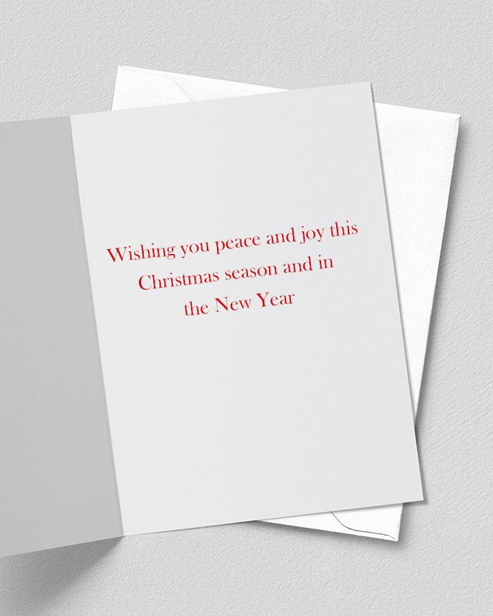 Merry Christmas Nature Photography Holiday Cards